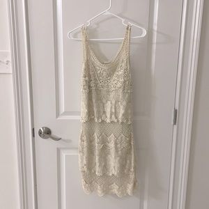 American Eagle dress, size S, crochet